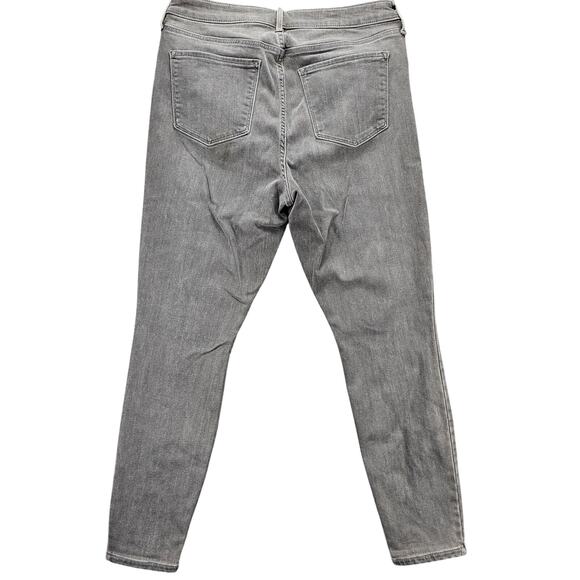 Old Navy Rockstar Jeans Size 14 Womens High Rise Super Skinny Built In Warm - Picture 2 of 15